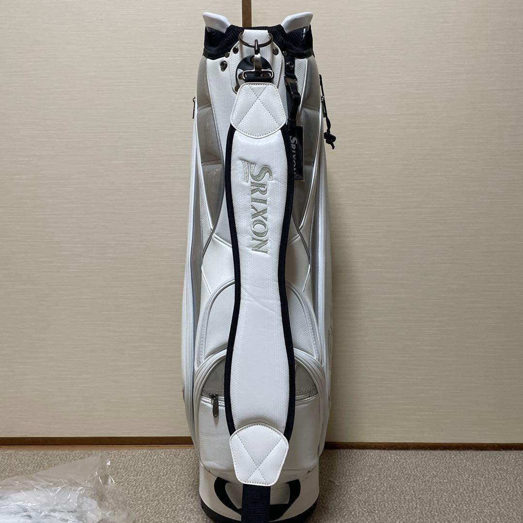【新品未使用】Srixon スリクソン　ホワイト キャディバッグ