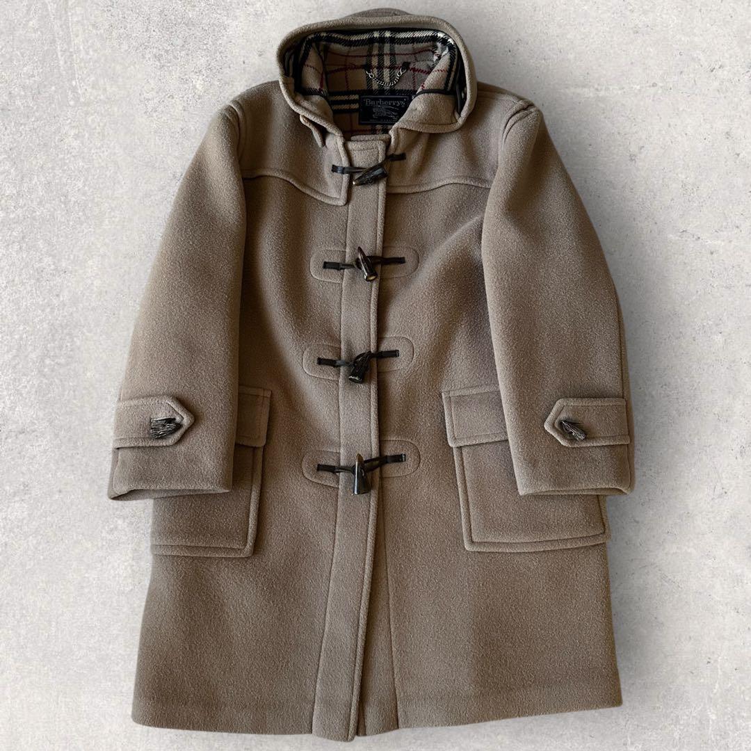 【Burberry】バーバリー 美品 ダッフルコート ノバチェック ヴィンテージ