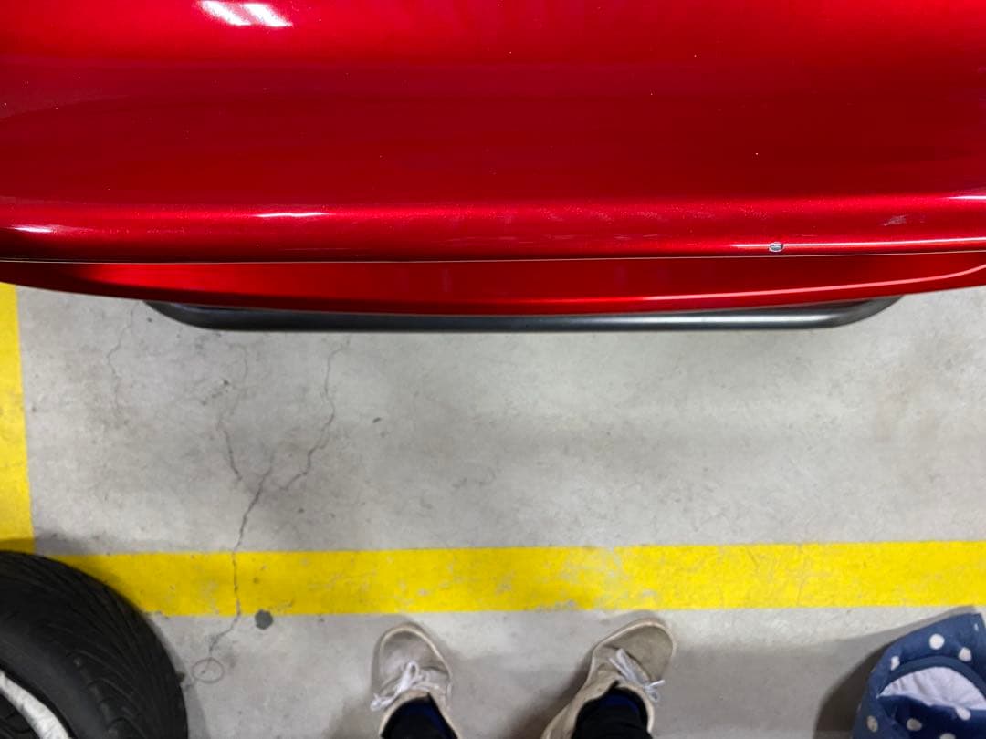 86 BRZ ジャッキアップバー　バンパーカット