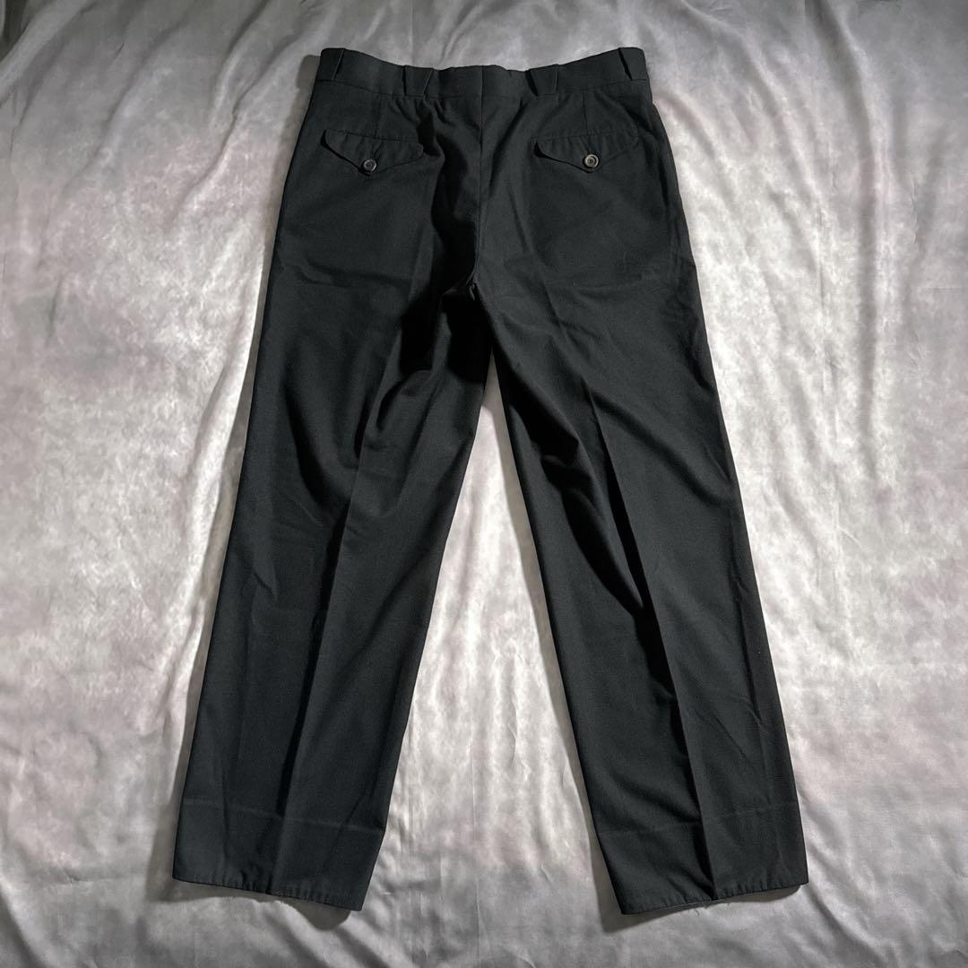 スーツ 90s giorgio armani wide slacks black 52