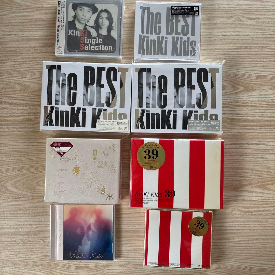 【全82枚】KinKi Kids シングルCD ・DVD まとめ売り 美品