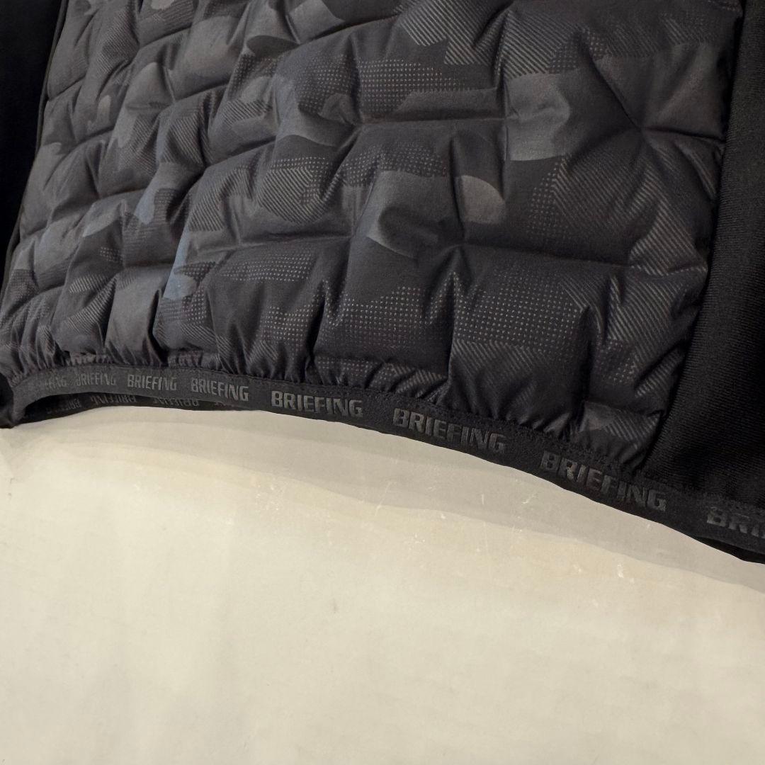 新品　BRIEFING　正規品　ハイブリッドダウン CREWNECK