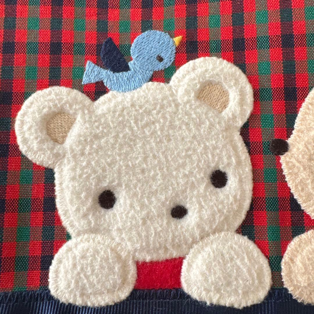 美品 ファミリア familiar 母子手帳 母子手帳ケース M Ｌ　B6 A5