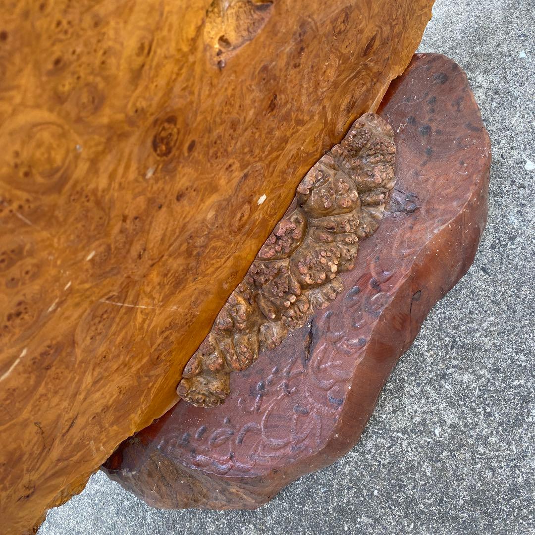 希少 玉杢 楓 瘤 衝立