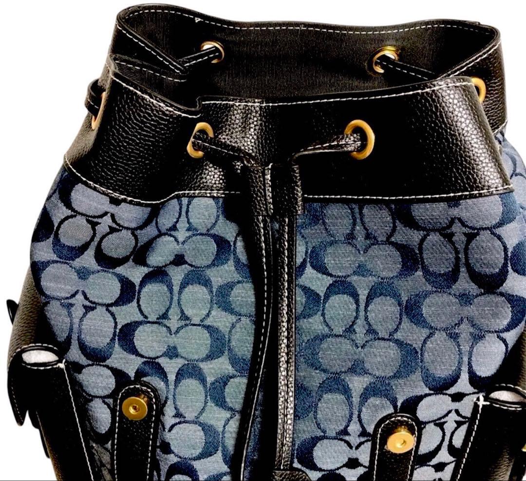 【大人気✨️】COACH シグネチャー バックパック C8183 B4/DE