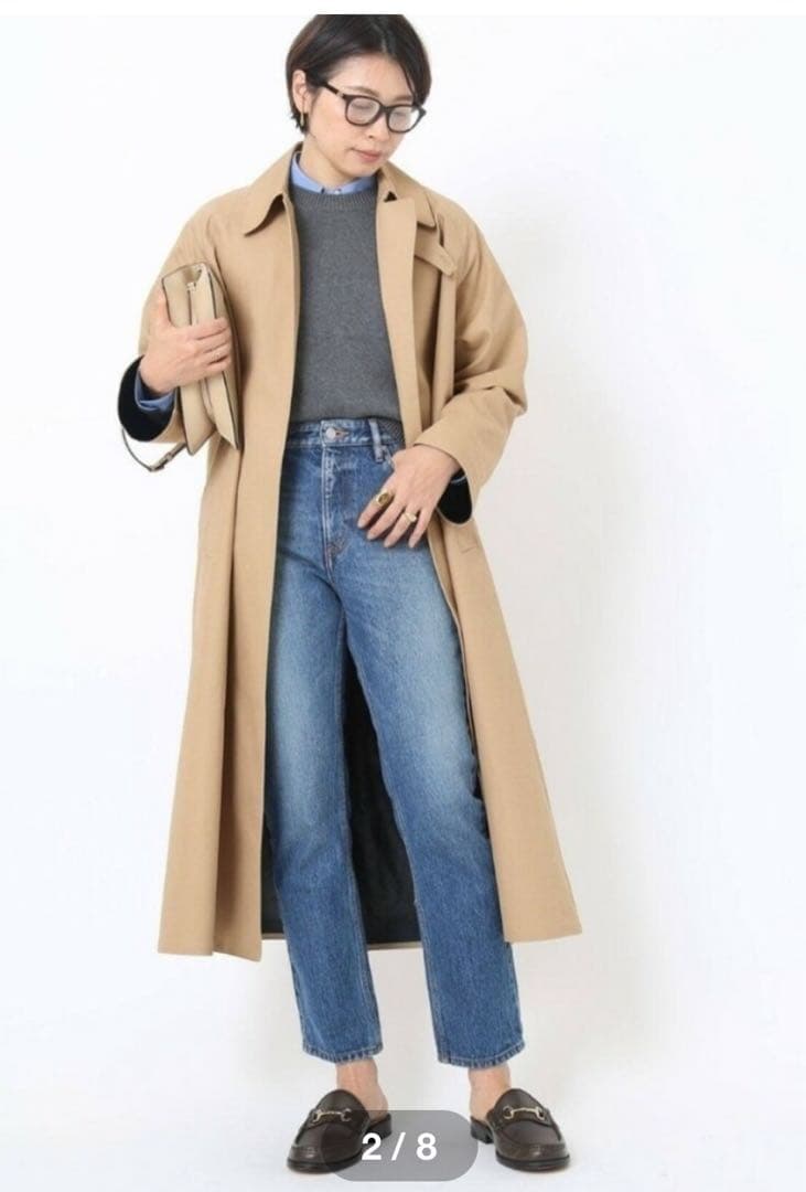 MUSE de Deuxieme Classe/Jeanne twill コート