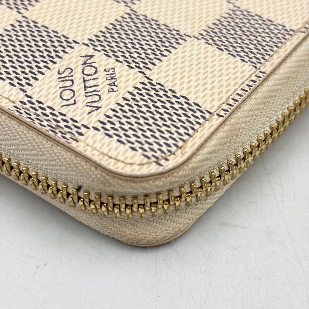 ルイヴィトン ダミエ アズールジッピー ウォレット 1108-S7303t