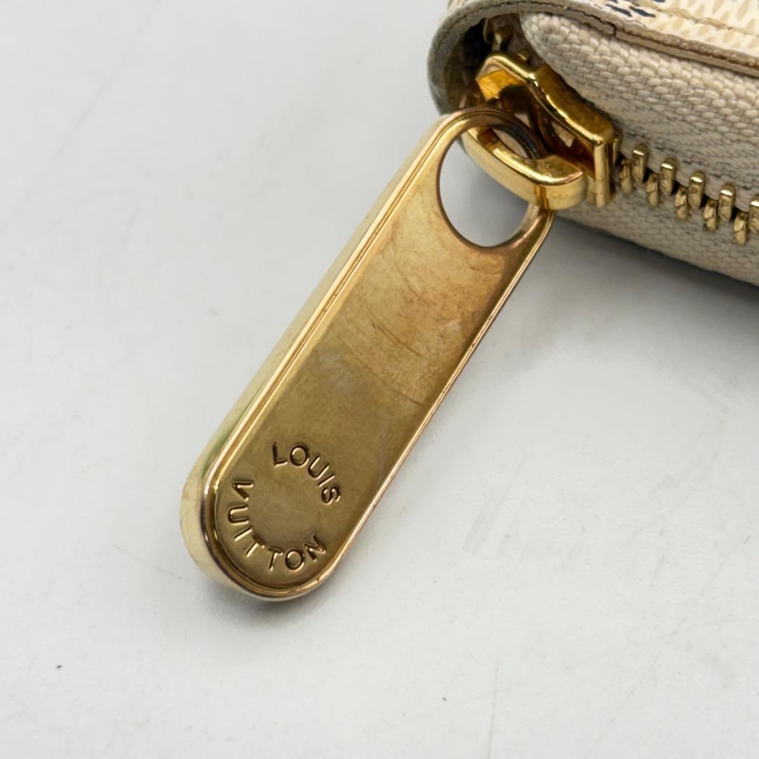 ルイヴィトン ダミエ アズールジッピー ウォレット 1108-S7303t