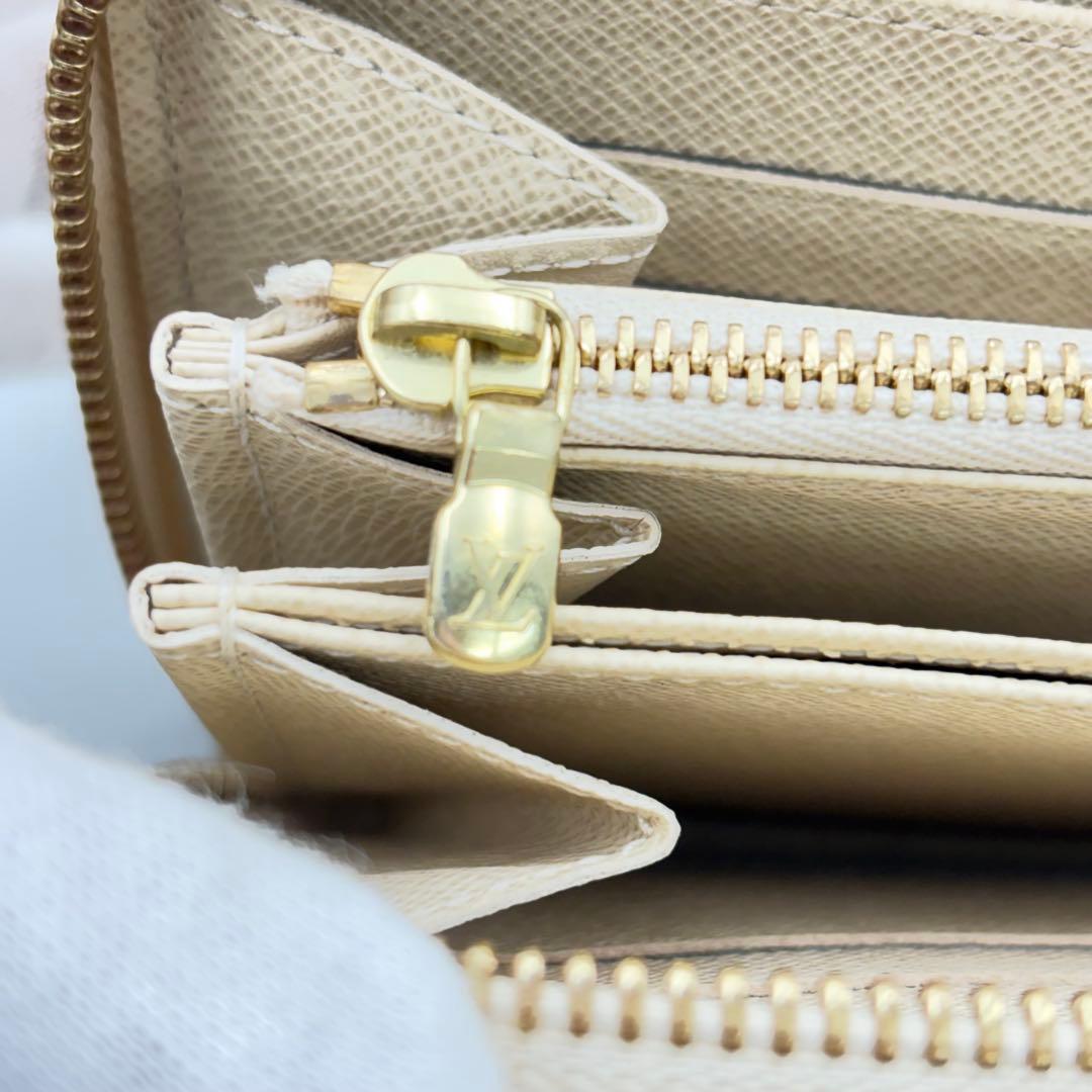 ルイヴィトン ダミエ アズールジッピー ウォレット 1108-S7303t