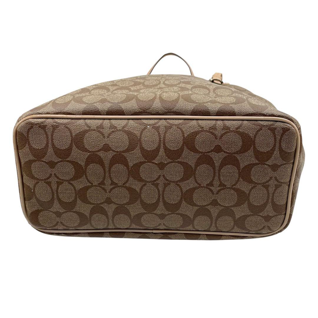 極美品　COACH コーチ ショルダーバッグ PVC シグネチャー 26185