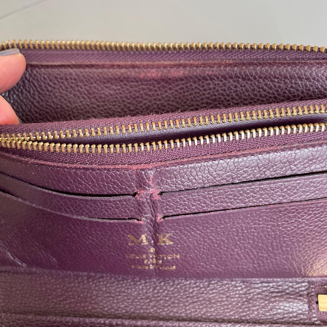 Louis Vuitton パープル 長財布