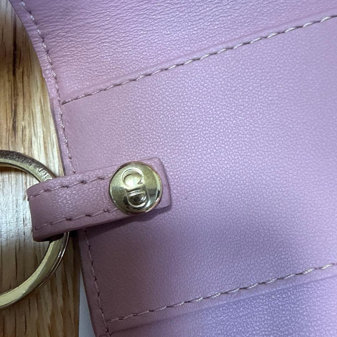 Dior ピンク レザー キーケース　日本限定色