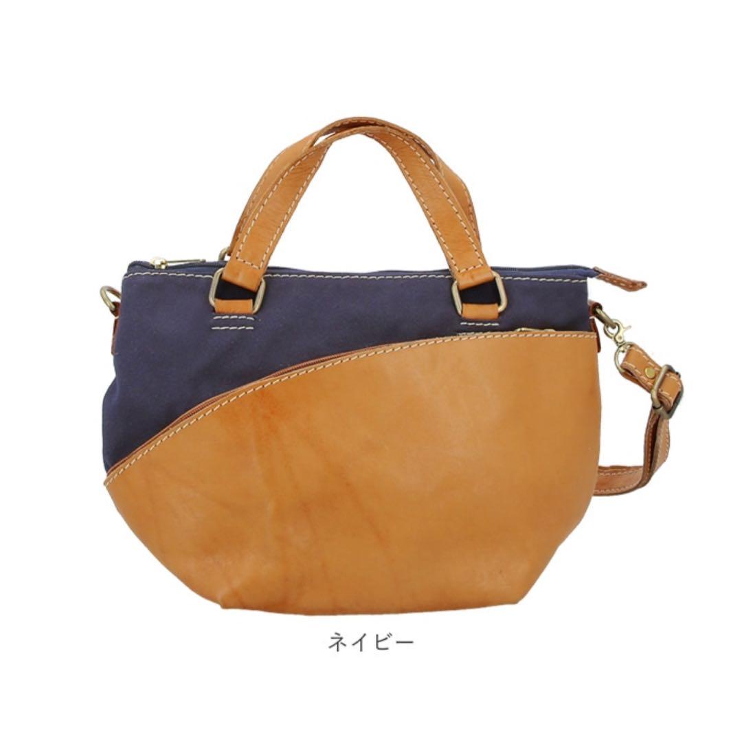 【新品・未使用品】fes ジゼル　2WAY ショルダーバッグ　ネイビー