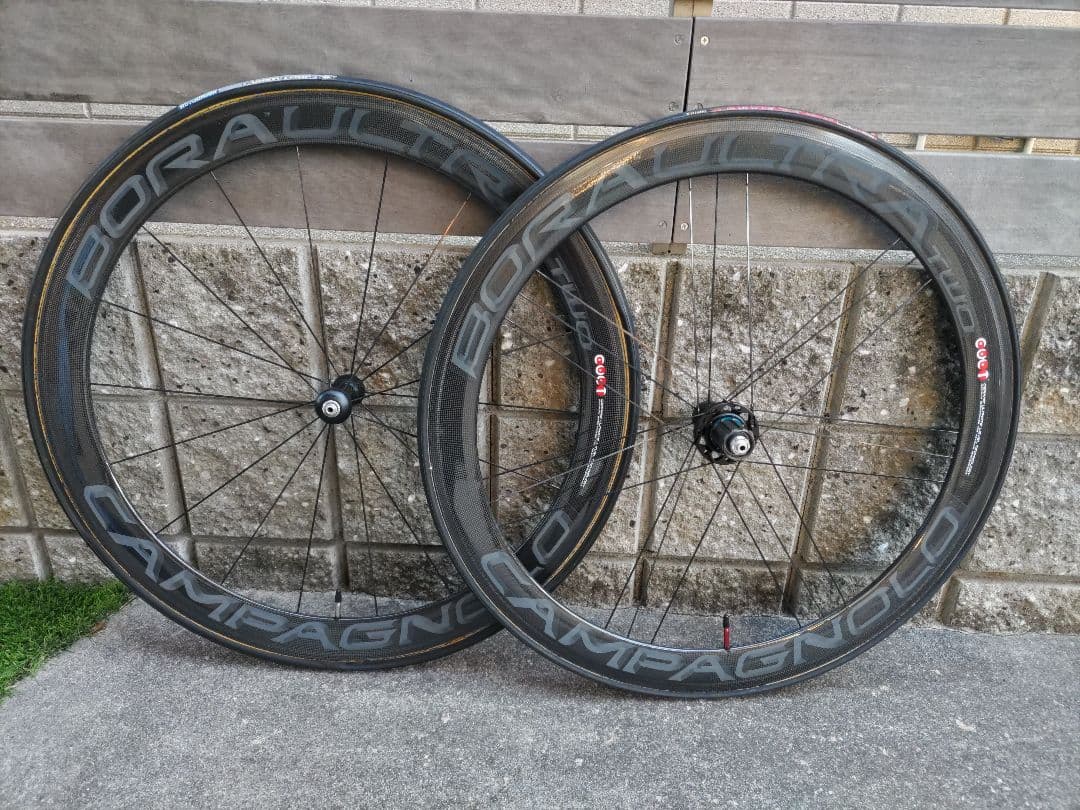 カンパニョーロ ボーラウルトラtwo ダークラベル シマノフリー11速