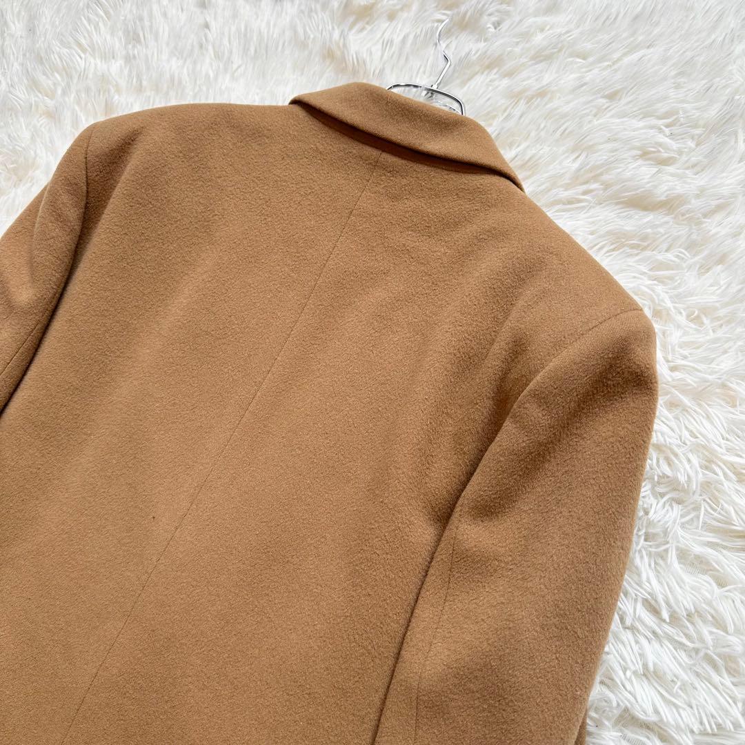 バーバリーズ テーラードジャケット カシミヤ混 キャメル 2XL