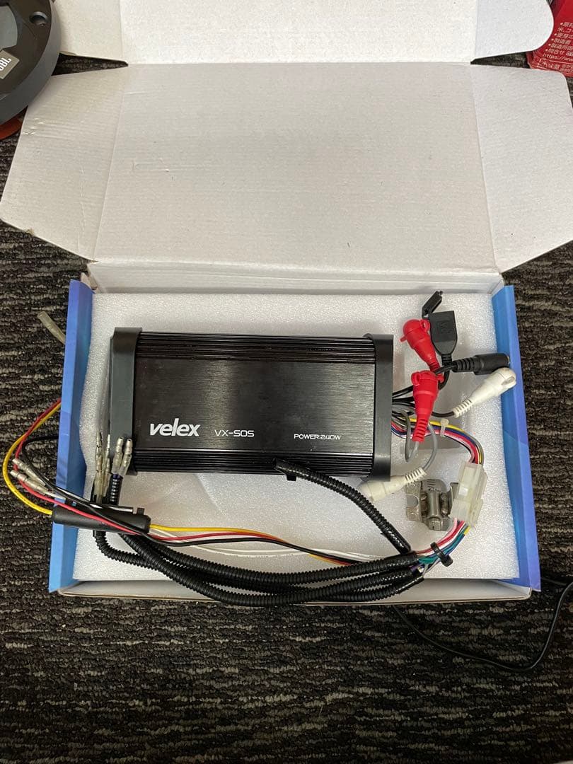 JBL スピーカー & velex アンプ ジャンク