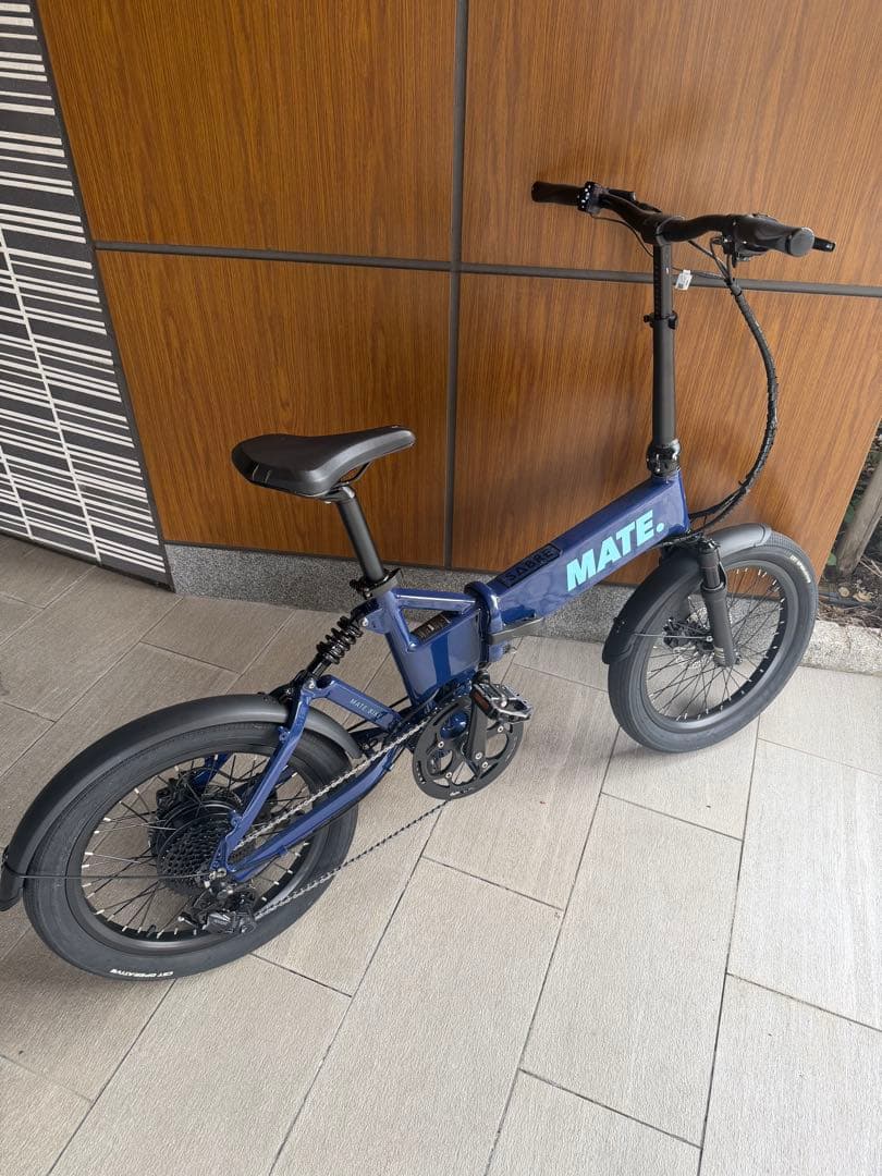 MATE fusion電動アシスト自転車 20インチ ネイビー