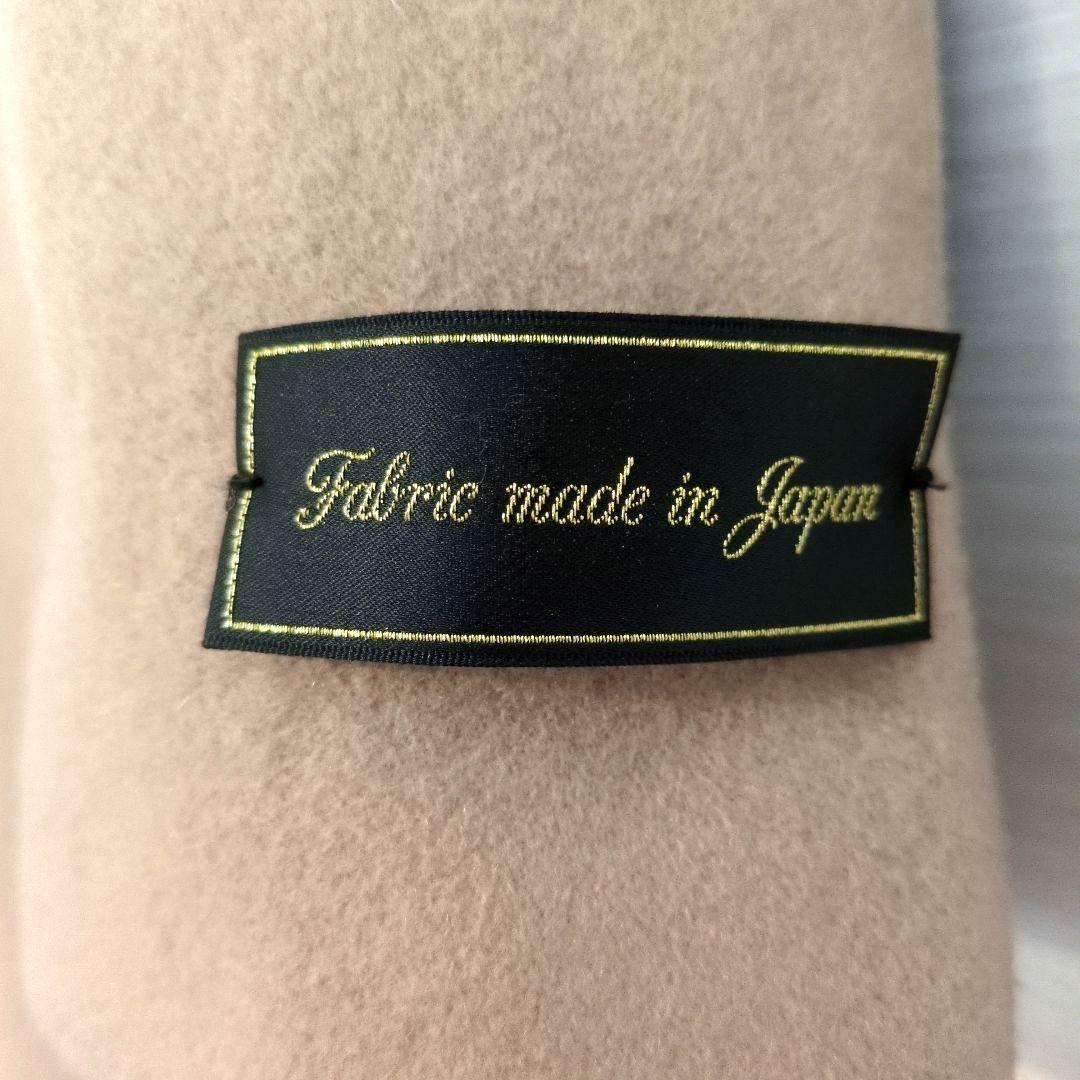 AMERI アメリ リトルフレアロングコート ベージュ M ウール100%