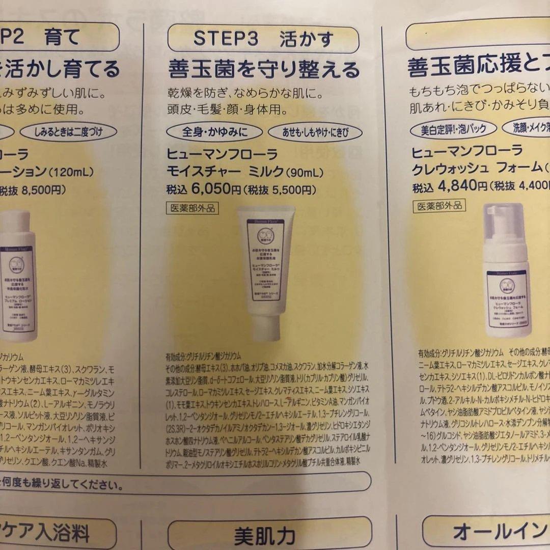 Human Flora スキンケアセット