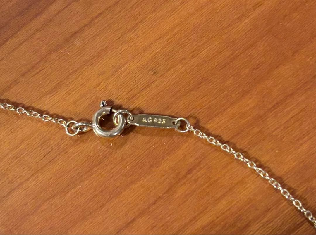 【美品】Tiffany & Co. リターントゥティファニー　シルバーネックレス