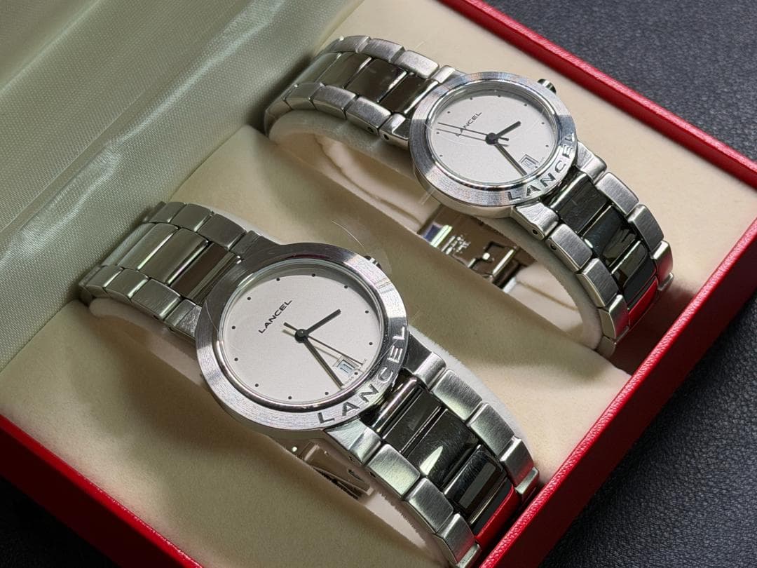 LANCEL ランセル ペアウォッチ
