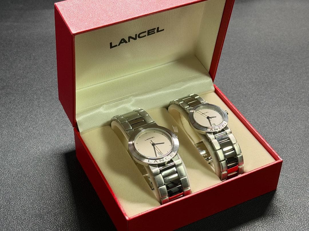 LANCEL ランセル ペアウォッチ