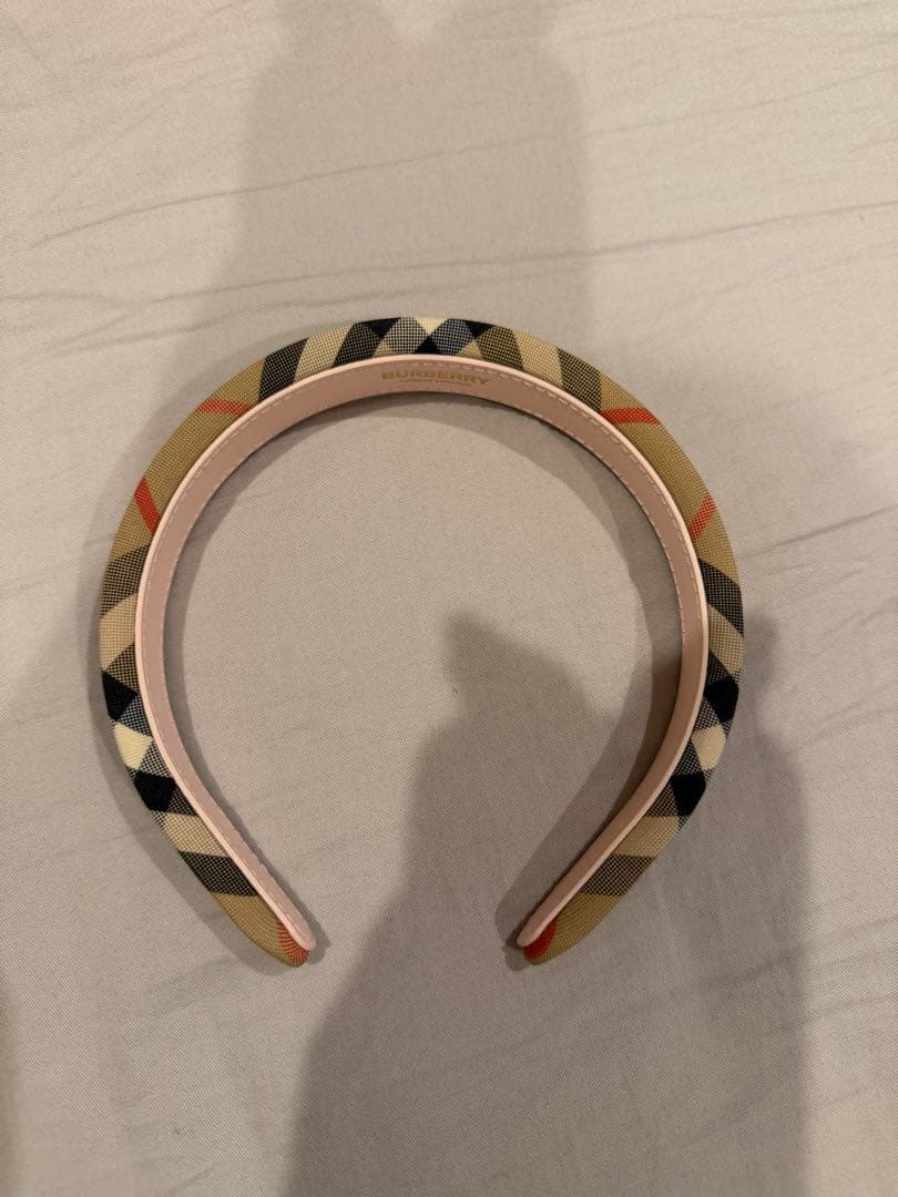 BURBERRY バーバリー　カチューシャ　ヘアバンド