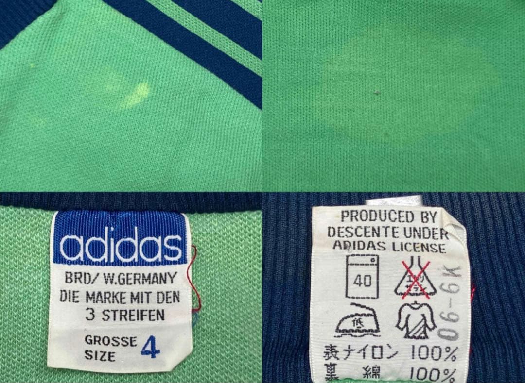 デサント アディダス　トラックジャケット　トレフォイル　70s〜