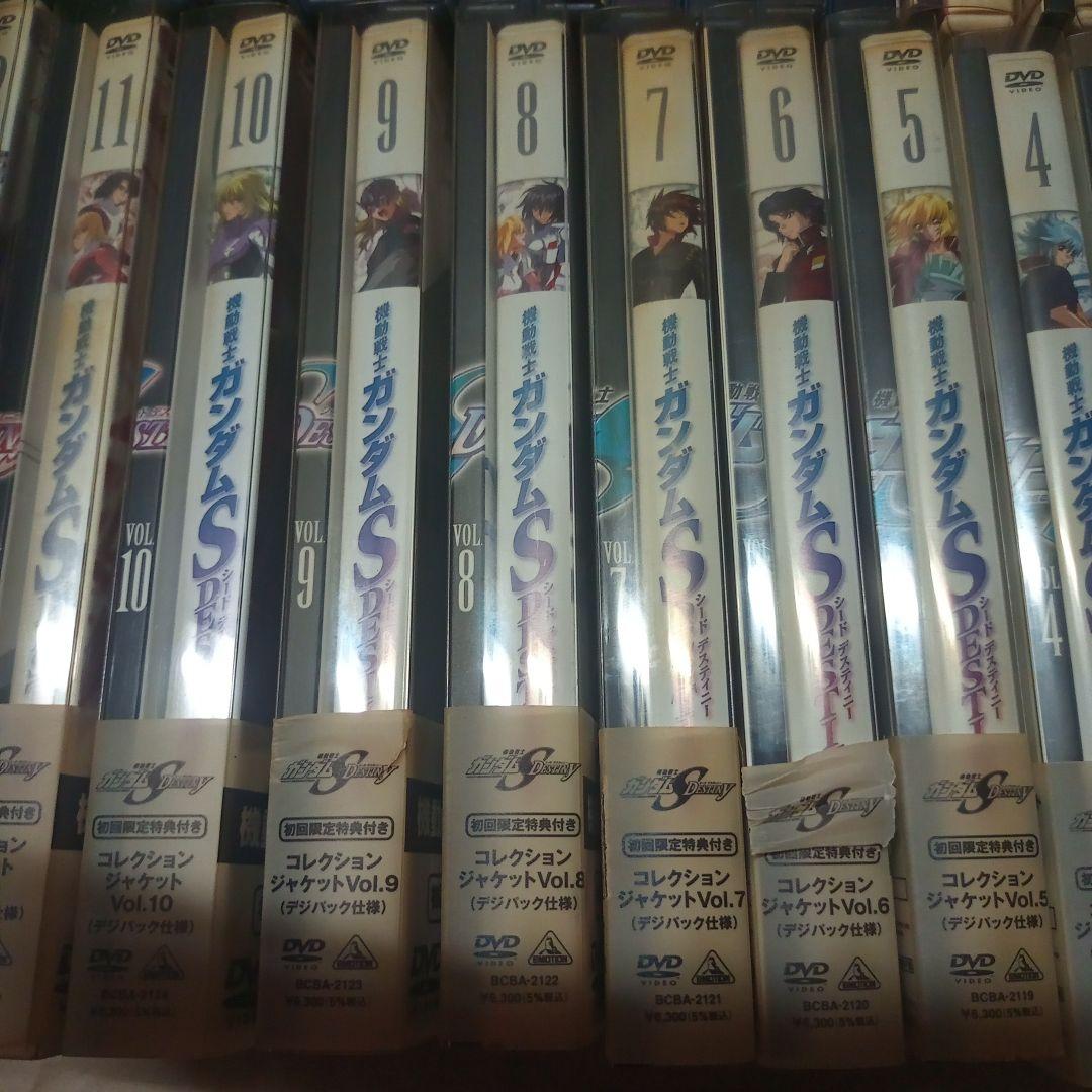 機動戦士ガンダムSEED、DESTINY DVD 全27巻セット