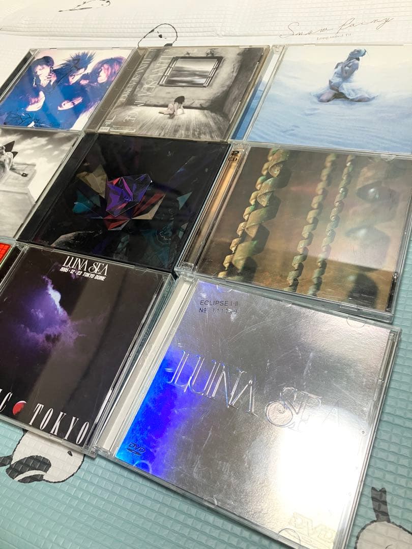 LUNA SEA CD ALBUM(8種)+DVD(2種)セット