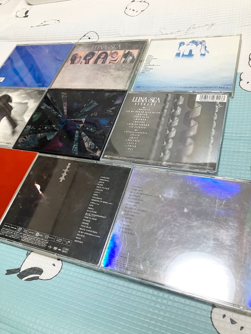 LUNA SEA CD ALBUM(8種)+DVD(2種)セット