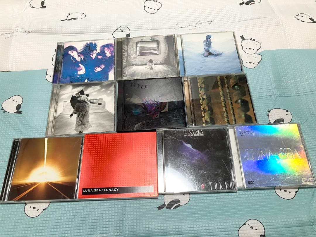 LUNA SEA CD ALBUM(8種)+DVD(2種)セット