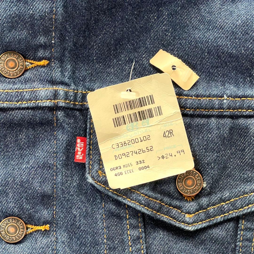 タグ付きの完全デッドストック！42R！80s Levi’s 70506 USA製