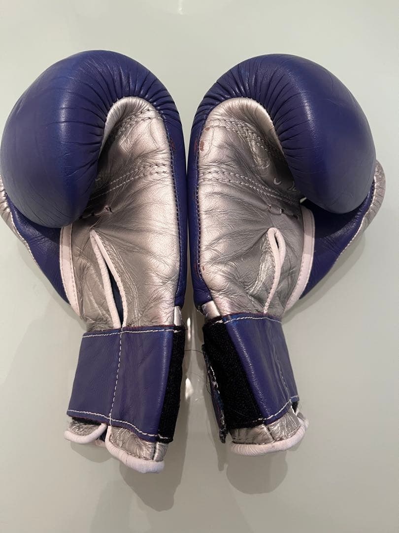 Winning グローブ 紫/シルバー8オンス