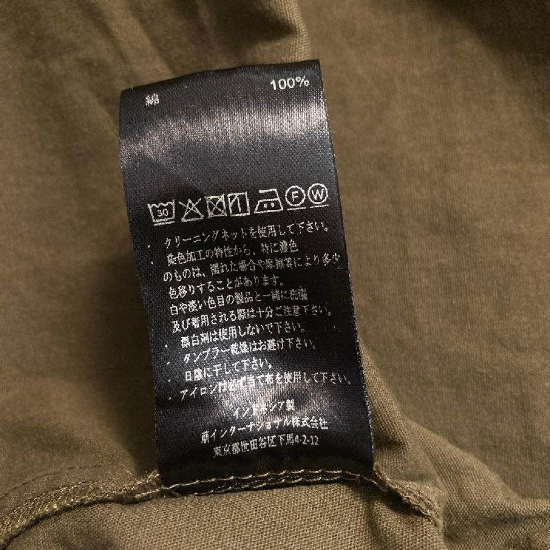 【美品】萌 モユル　2024年 変形コート アシンメトリー モモンガ カーキ