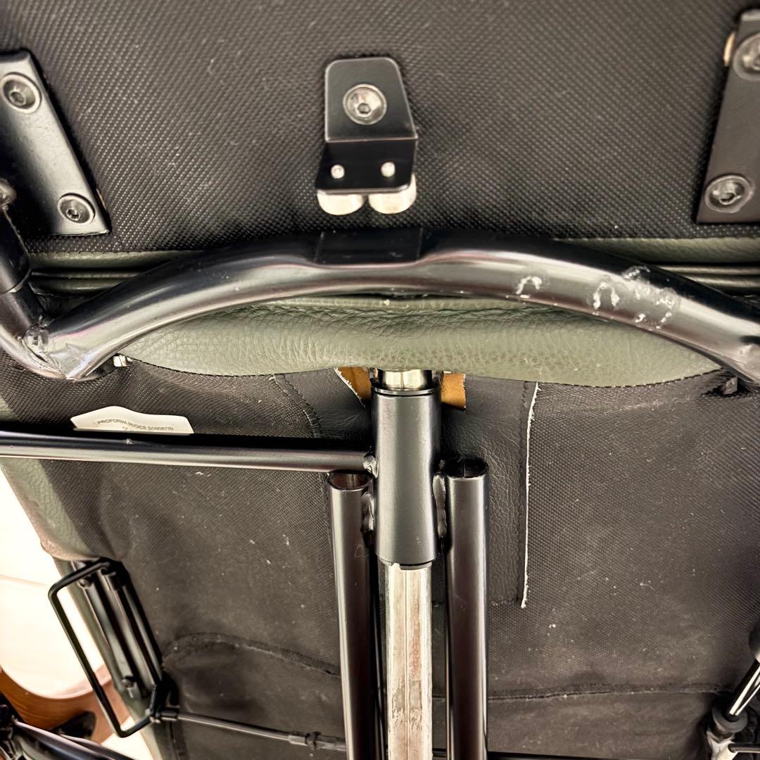 デンマーク製 KEBE ケベ 本革 リクライニングチェア KE ダークグリーン