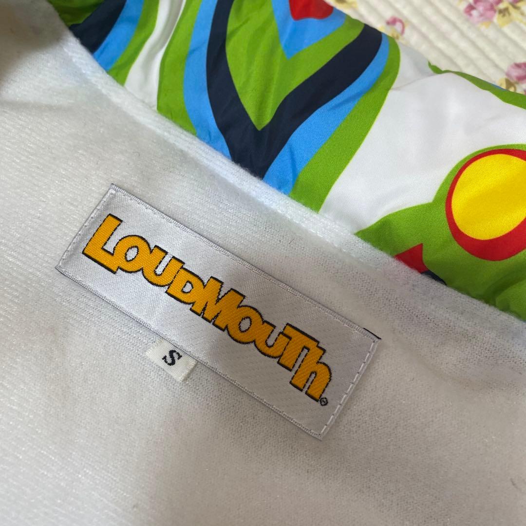 ラウドマウス LOUDMOUTH ダウンジャケットS ゴルフ ダウンベストDMW