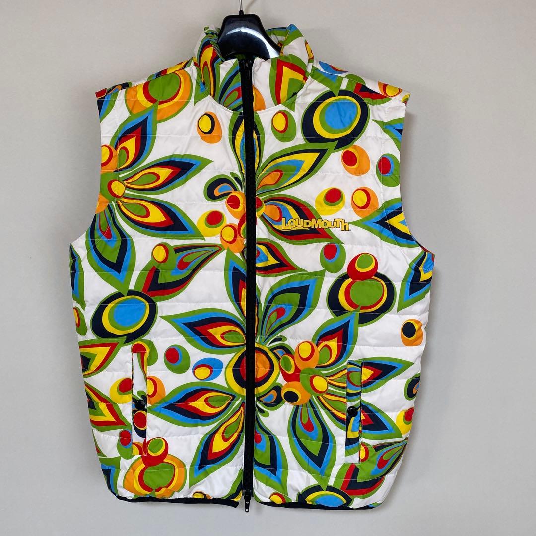ラウドマウス LOUDMOUTH ダウンジャケットS ゴルフ ダウンベストDMW