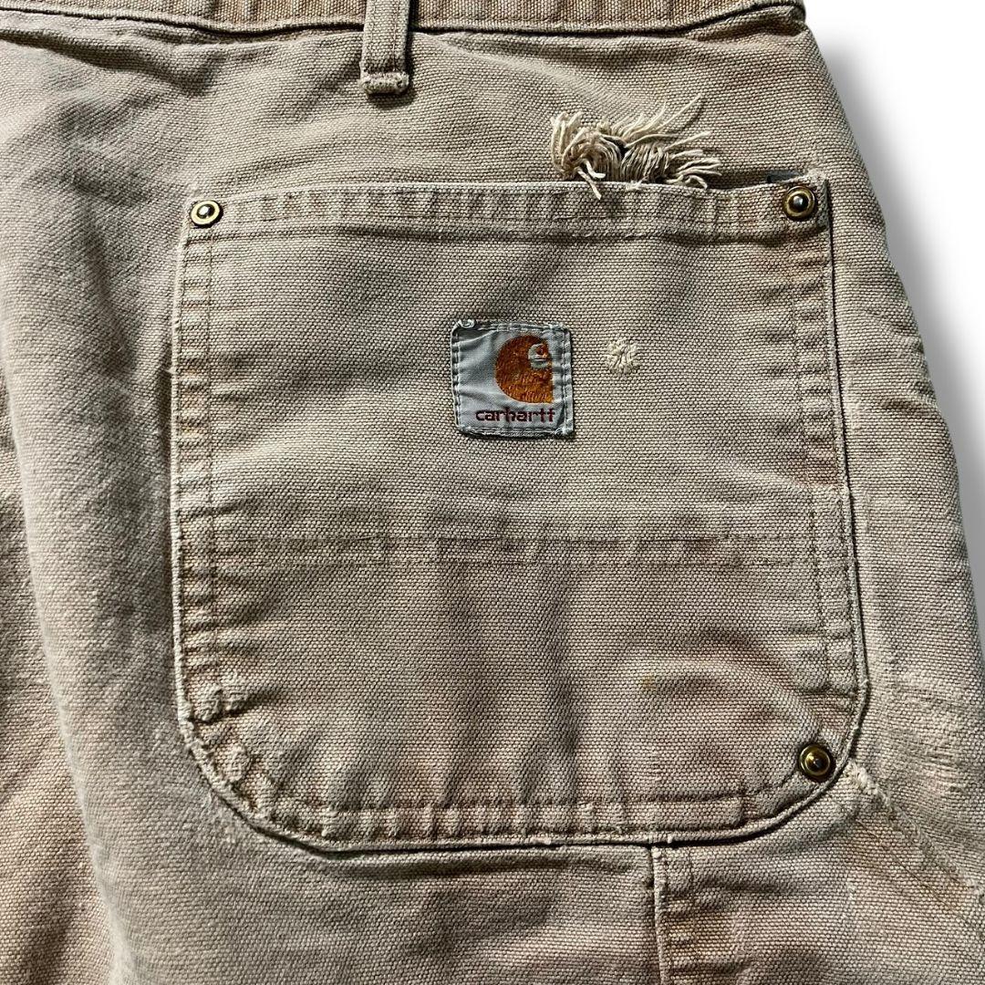 USA製 W38 Carhartt ダブルニー ペインターパンツ ヴィンテージ