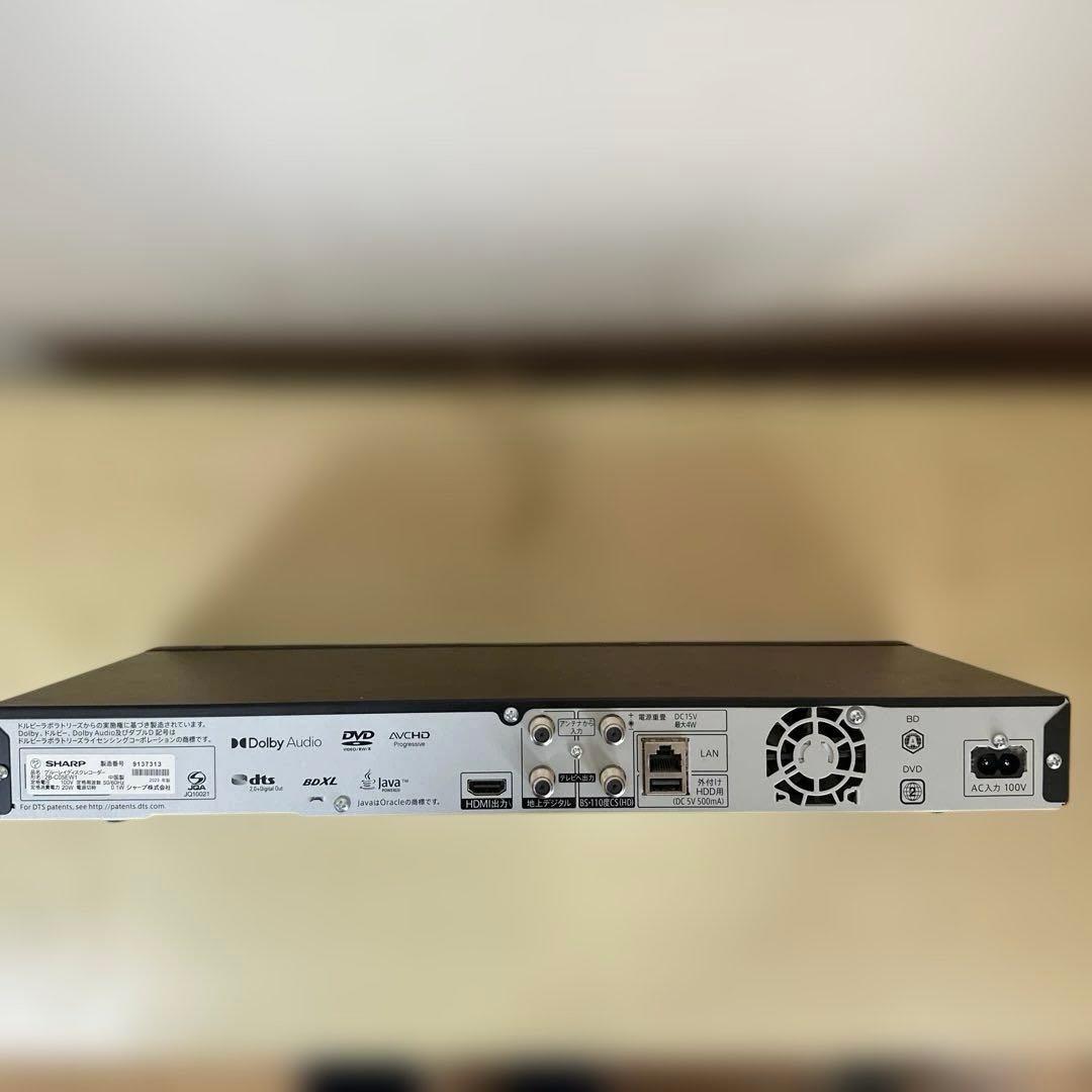 鉄*号様 SHARP Blu-rayレコーダー