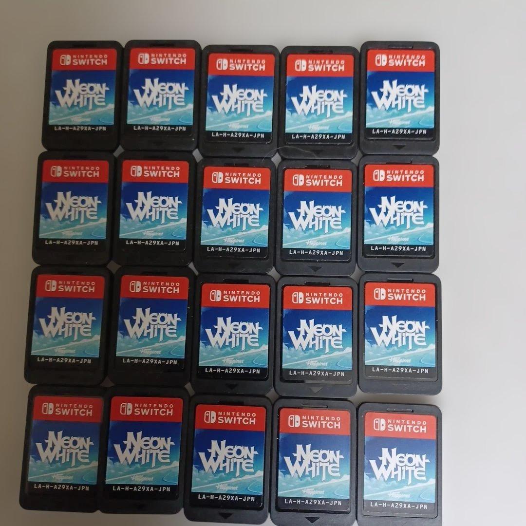 任天堂 Switch ソフト NEON-WHITE 20本セット未使用