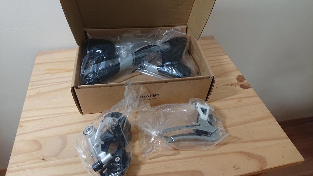 いろいろ屋様Microshift Centos　シマノ互換　 シフトレバーセット