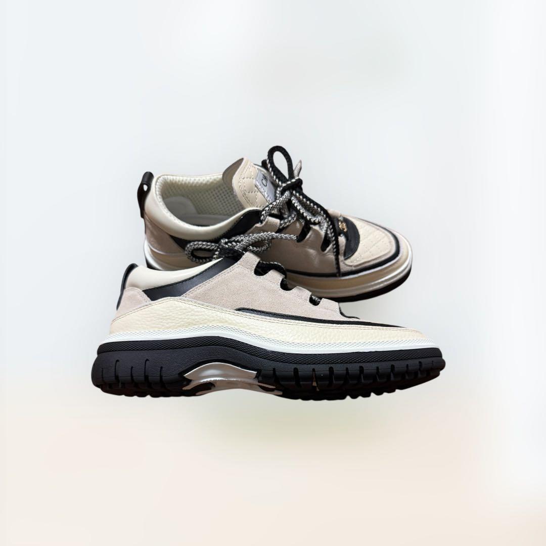 キルティングデザイン スニーカー