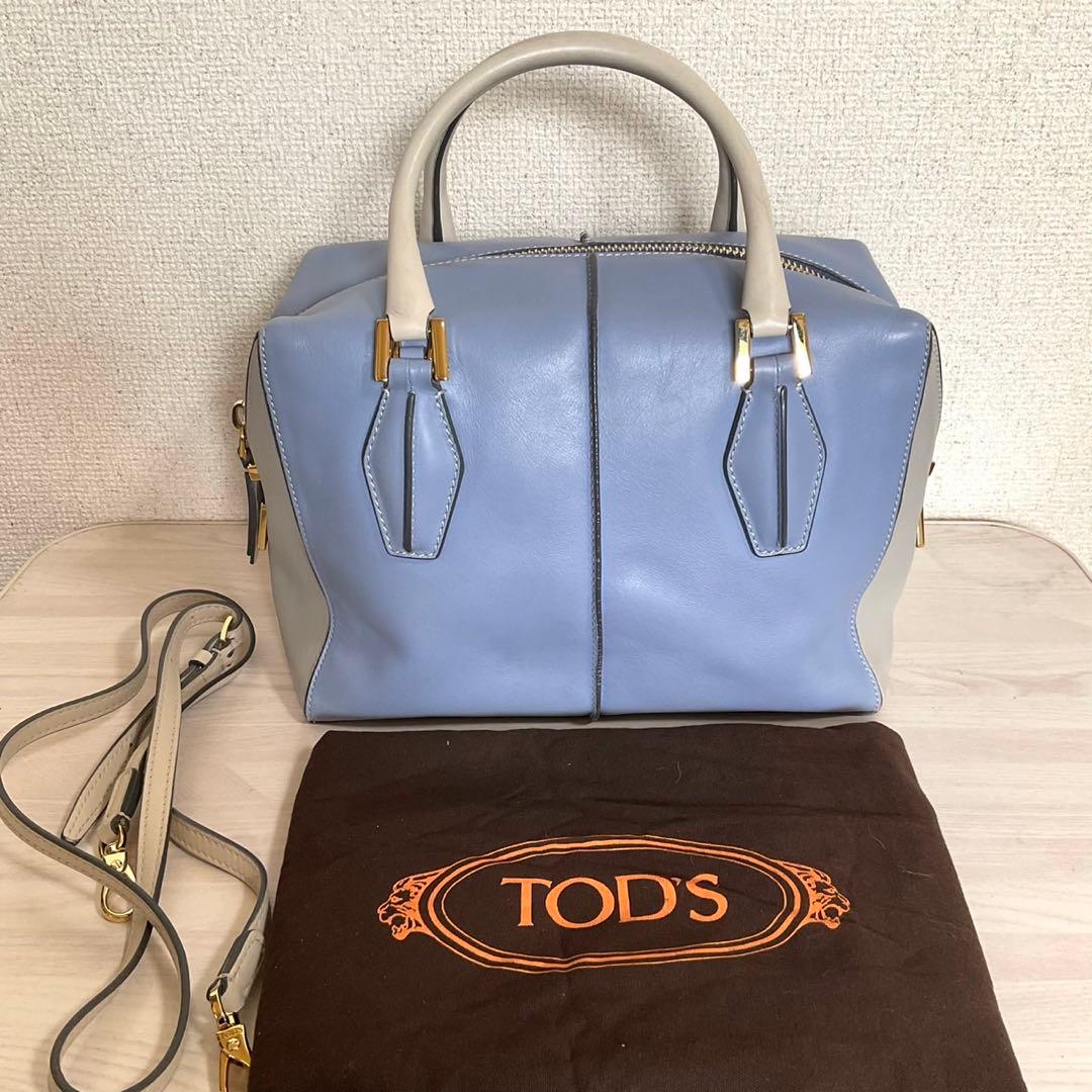 トッズ TOD’S Dキューブ ハンドバッグ 2WAY ショルダーバッグ