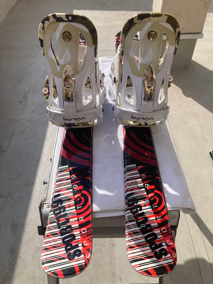 ショートスキー(ファン) スノーボードブーツ用　Sport × Burton