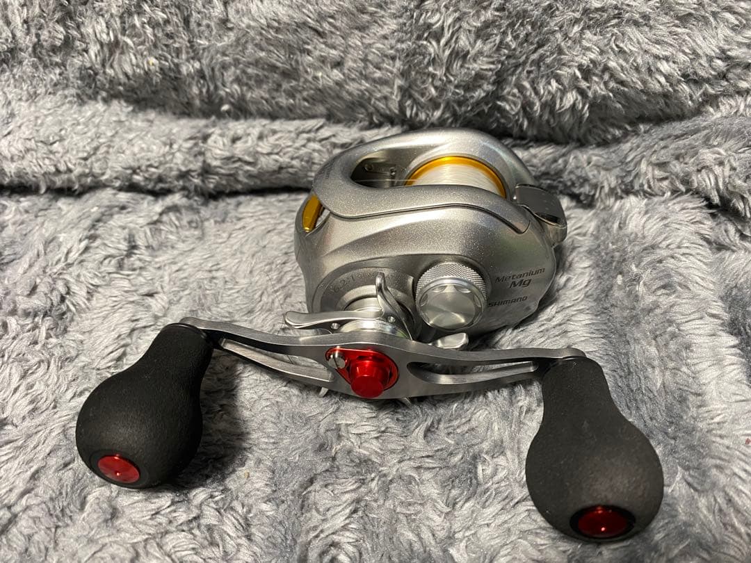 シマノ メタニウムmg アベイル製オフセットハンドル