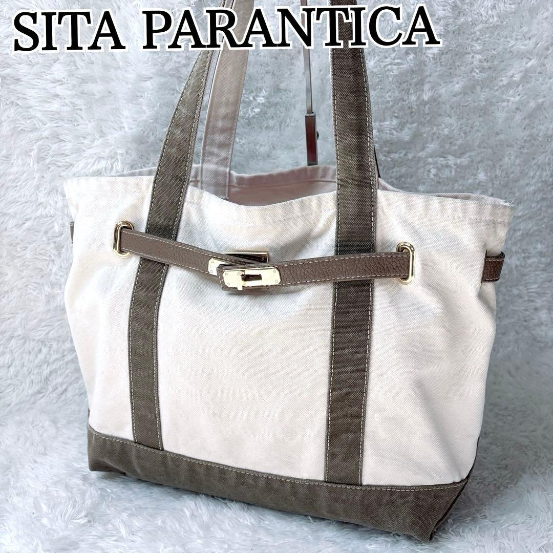 sita parantica トートバッグ ハンドバッグ キャンバス A4可