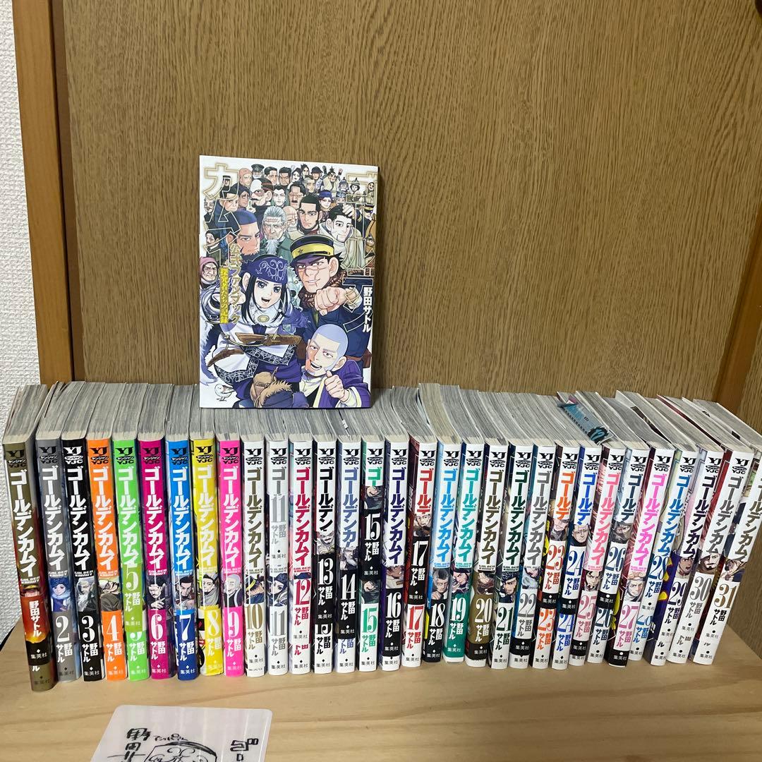 美品⭐︎ゴールデンカムイ全巻セット　公式ファンブック付