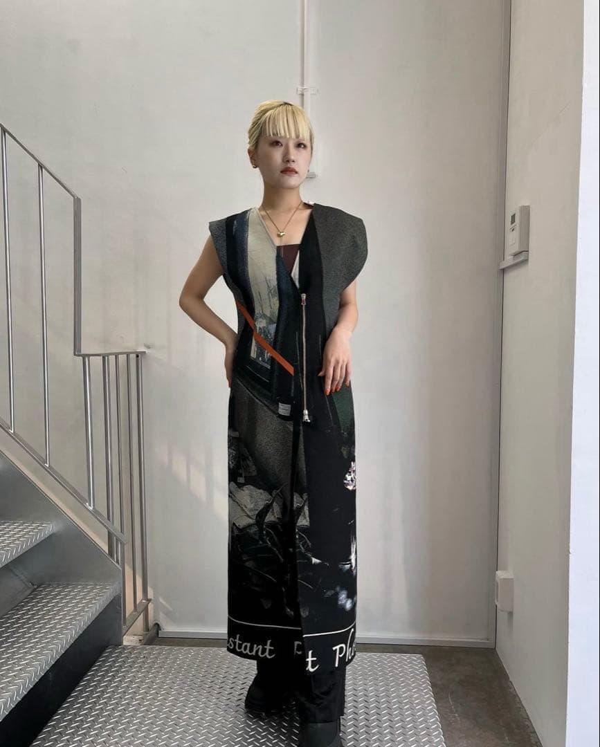 photocopieu ジャガードワンピース　38