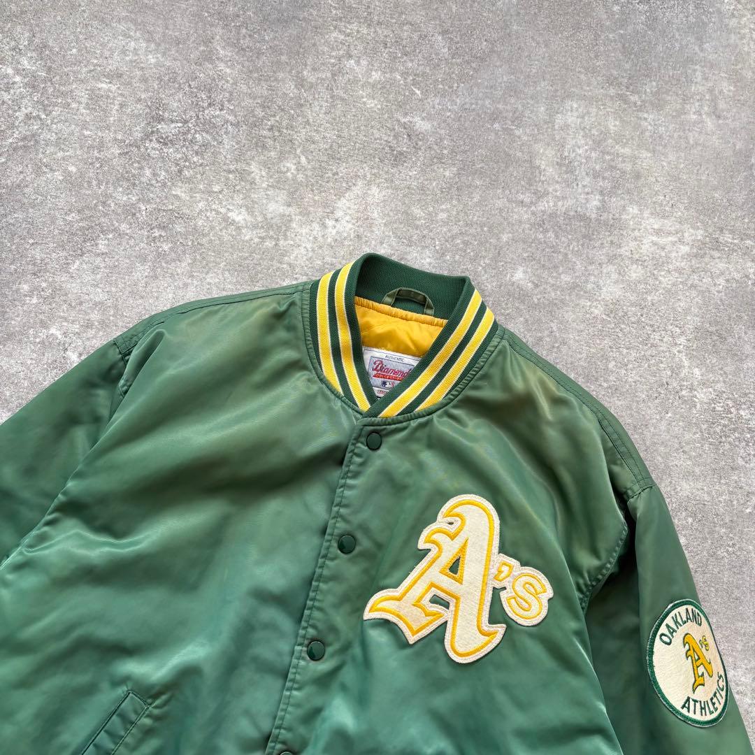 【STARTER】 OAKLAND ATHLETICS スタジャン ワッペン刺繍